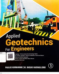 Applied geotechnics for engineers 1