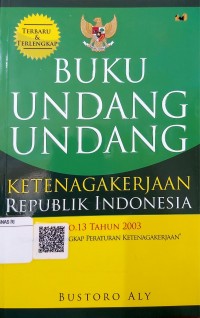 Buku undang-undang ketenagakerjaan Republik Indonesia