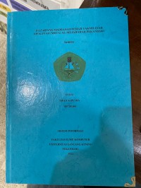 E-LEARNING Madrasah Diniah Takmiliyah Awaliyah (MDTA) Al-Mujahadah Pekanbaru