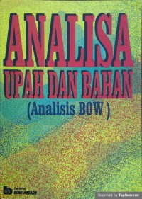 Image of Analisa upah dan bahan (analisis bow)