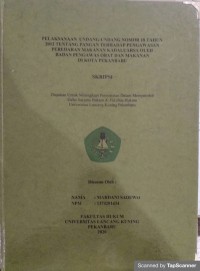Pelaksanaan undang-undang nomor 18 tahun 2012 tentang pangan terhadap pengawasan peredaran makanan kadaluarsa oleh badan pengawas obat dan makanan di kota pekanbaru